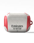 AirPods case with the Benfica 2025-26 Away football shirt design by RIPA Football