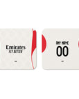 Coaster with the Benfica 2025-26 Away football shirt design by RIPA Football