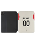 iPad case with the Benfica 2025-26 Away football shirt design by RIPA Football