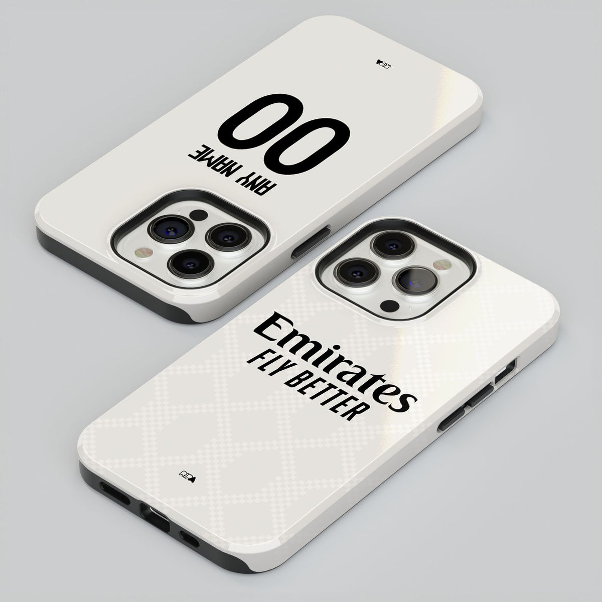 Phone case with the Benfica 2025-26 Away football shirt design by RIPA Football