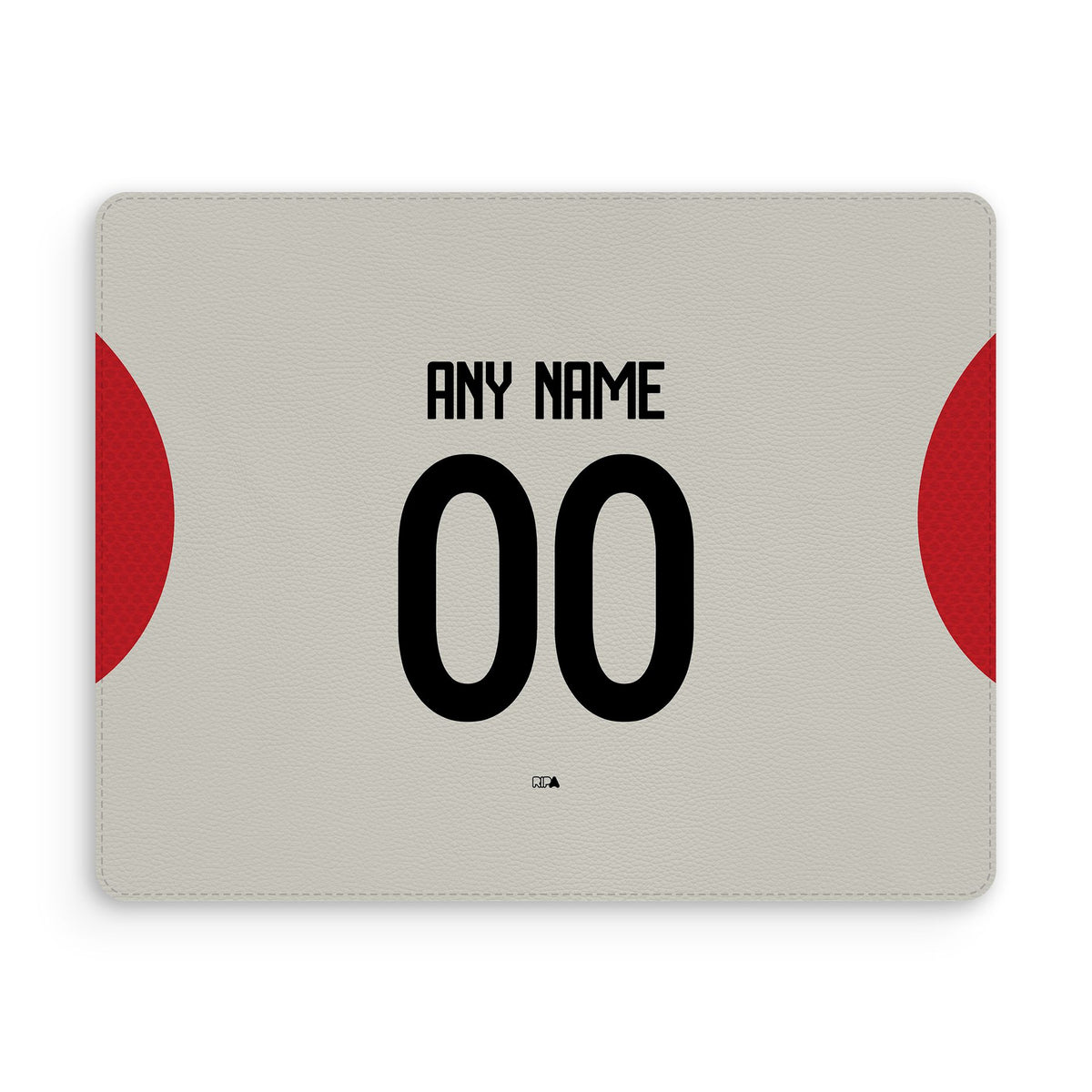 Mouse pad with the Benfica 2025-26 Away football shirt design by RIPA Football