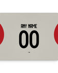 Mouse pad with the Benfica 2025-26 Away football shirt design by RIPA Football