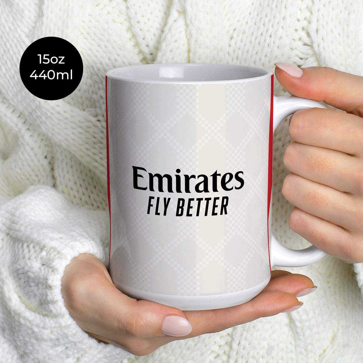 Mug with the Benfica 2025-26 Away football shirt design by RIPA Football