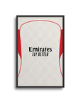 Print with the Benfica 2025-26 Away football shirt design by RIPA Football
