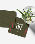 Coaster with the Besiktas 2024-25 Fourth football shirt design by RIPA Football