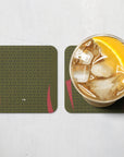 Coaster with the Besiktas 2024-25 Fourth football shirt design by RIPA Football
