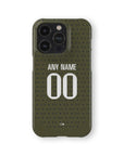 Phone case with the Besiktas 2024-25 Fourth football shirt design by RIPA Football