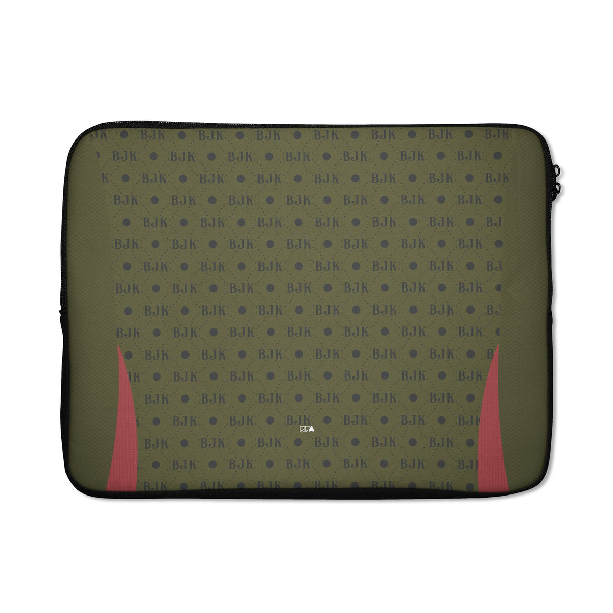 Laptop sleeve with the Besiktas 2024-25 Fourth football shirt design by RIPA Football