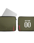 Laptop sleeve with the Besiktas 2024-25 Fourth football shirt design by RIPA Football