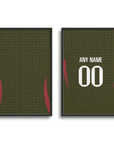Print with the Besiktas 2024-25 Fourth football shirt design by RIPA Football