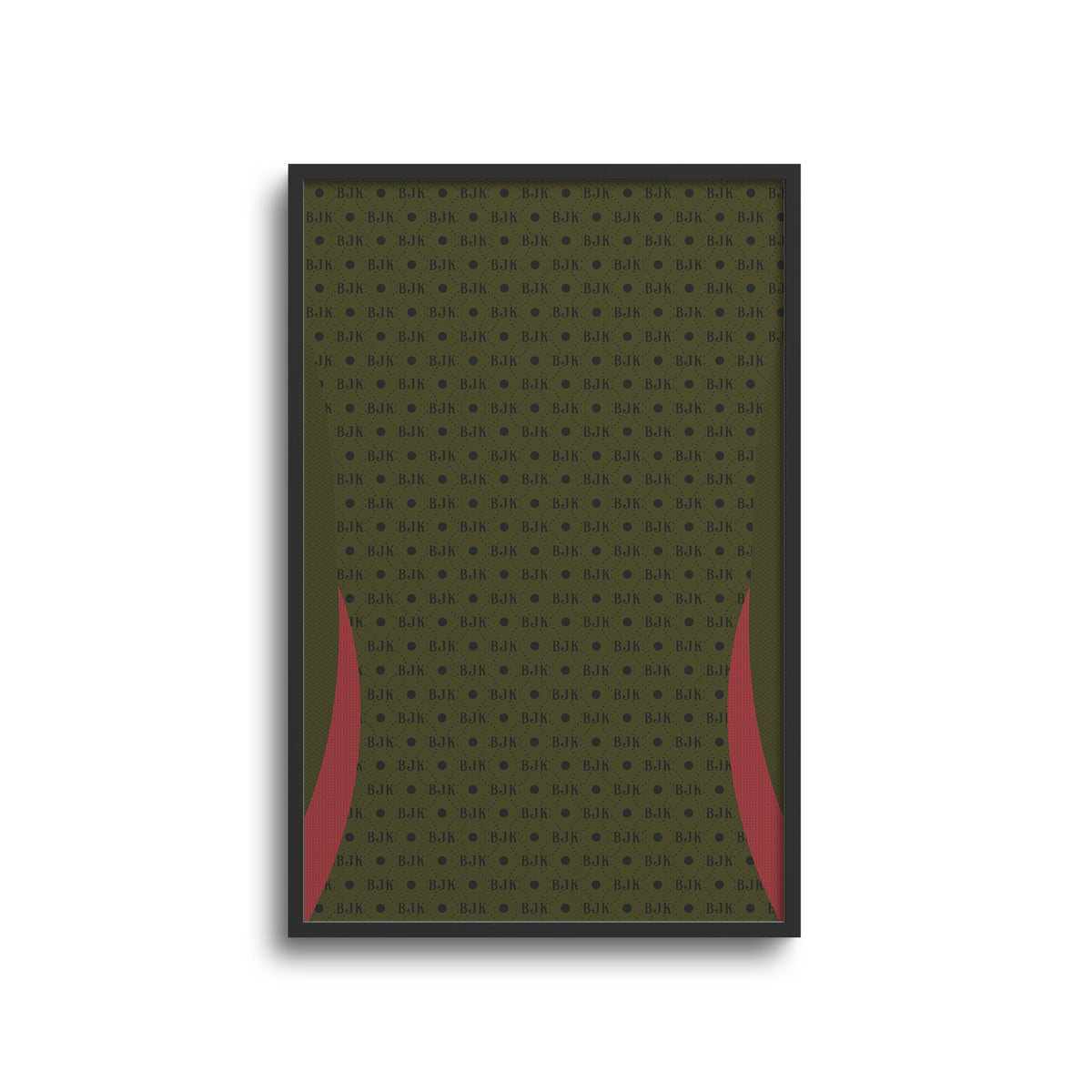 Print with the Besiktas 2024-25 Fourth football shirt design by RIPA Football