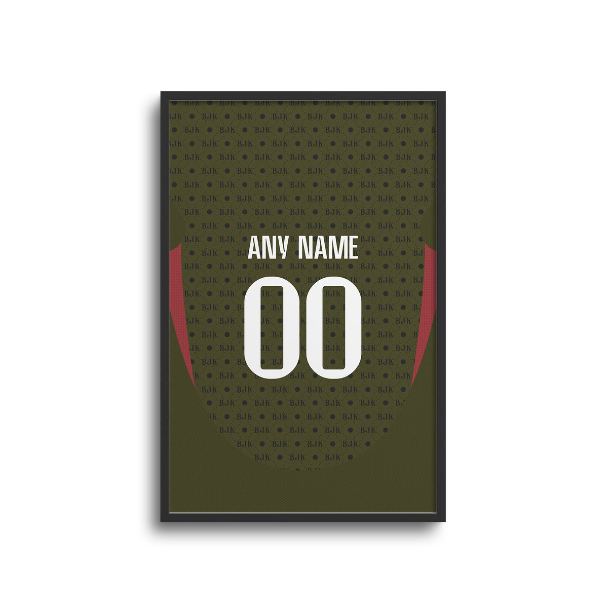 Print with the Besiktas 2024-25 Fourth football shirt design by RIPA Football