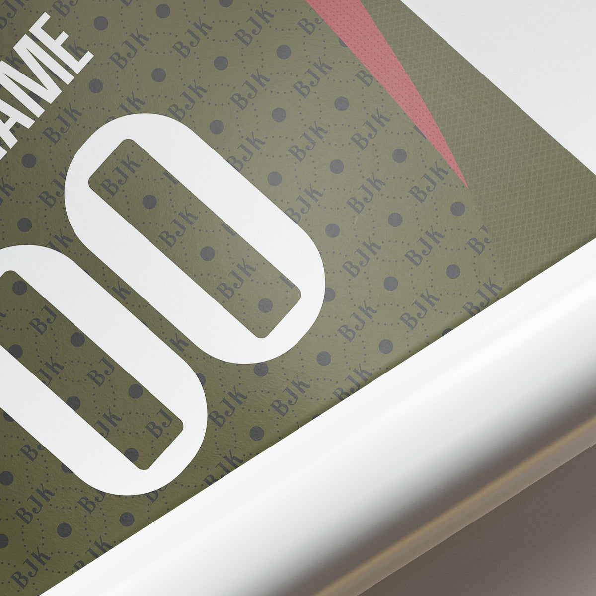 Print with the Besiktas 2024-25 Fourth football shirt design by RIPA Football