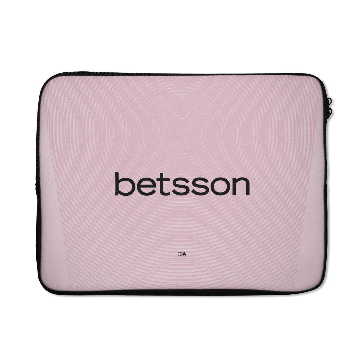 Laptop sleeve with the Boca Juniors 2026 Goalkeeper football shirt design by RIPA Football