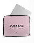 Laptop sleeve with the Boca Juniors 2026 Goalkeeper football shirt design by RIPA Football