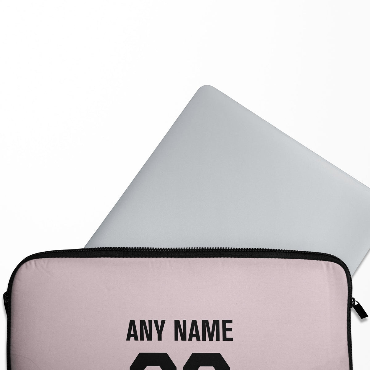 Laptop sleeve with the Boca Juniors 2026 Goalkeeper football shirt design by RIPA Football