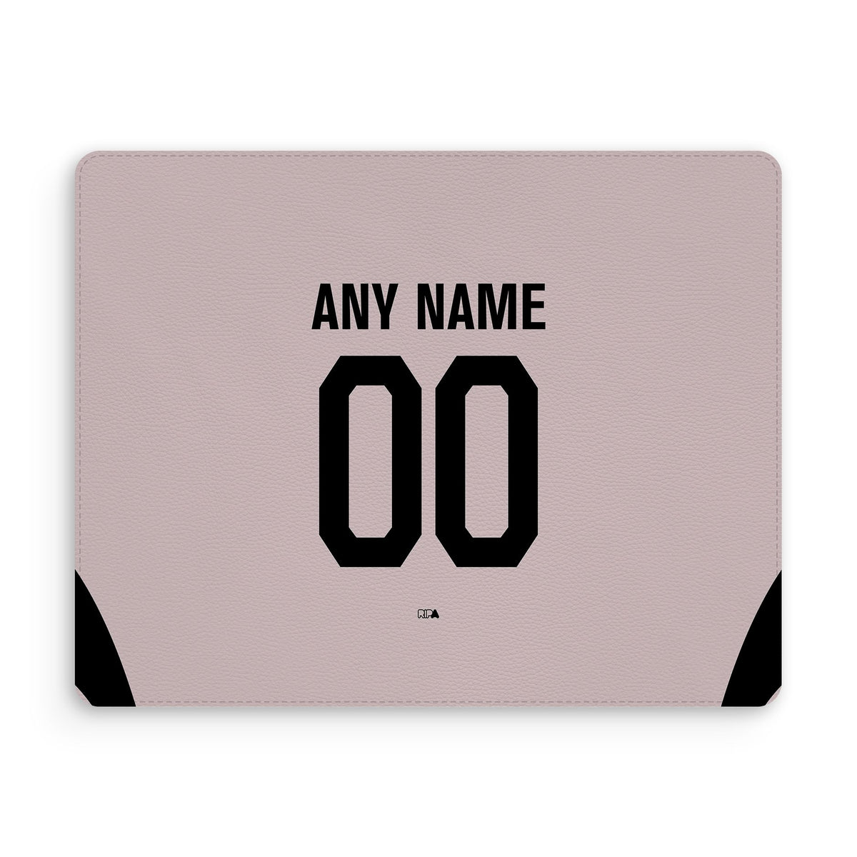 Mouse pad with the Boca Juniors 2026 Goalkeeper football shirt design by RIPA Football