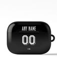AirPods case with the Borussia Dortmund 2023-24 Away football shirt design by RIPA Football