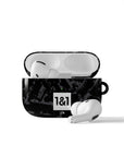 AirPods case with the Borussia Dortmund 2023-24 Away football shirt design by RIPA Football