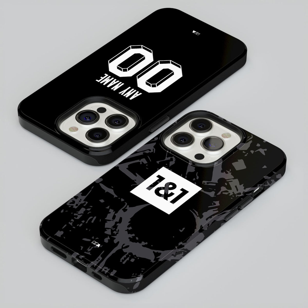 Phone case with the Borussia Dortmund 2023-24 Away football shirt design by RIPA Football