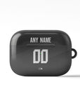 AirPods case with the Borussia Dortmund 2024-25 Away football shirt design by RIPA Football