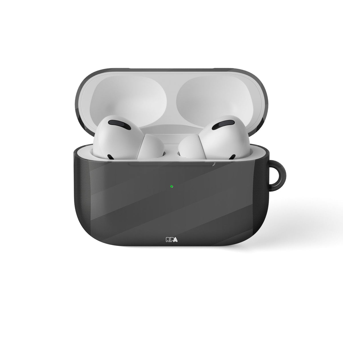 AirPods case with the Borussia Dortmund 2024-25 Away football shirt design by RIPA Football