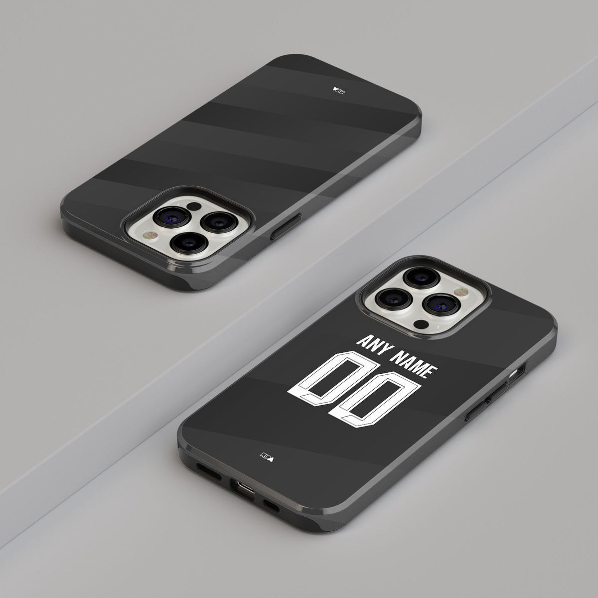 Phone case with the Borussia Dortmund 2024-25 Away football shirt design by RIPA Football
