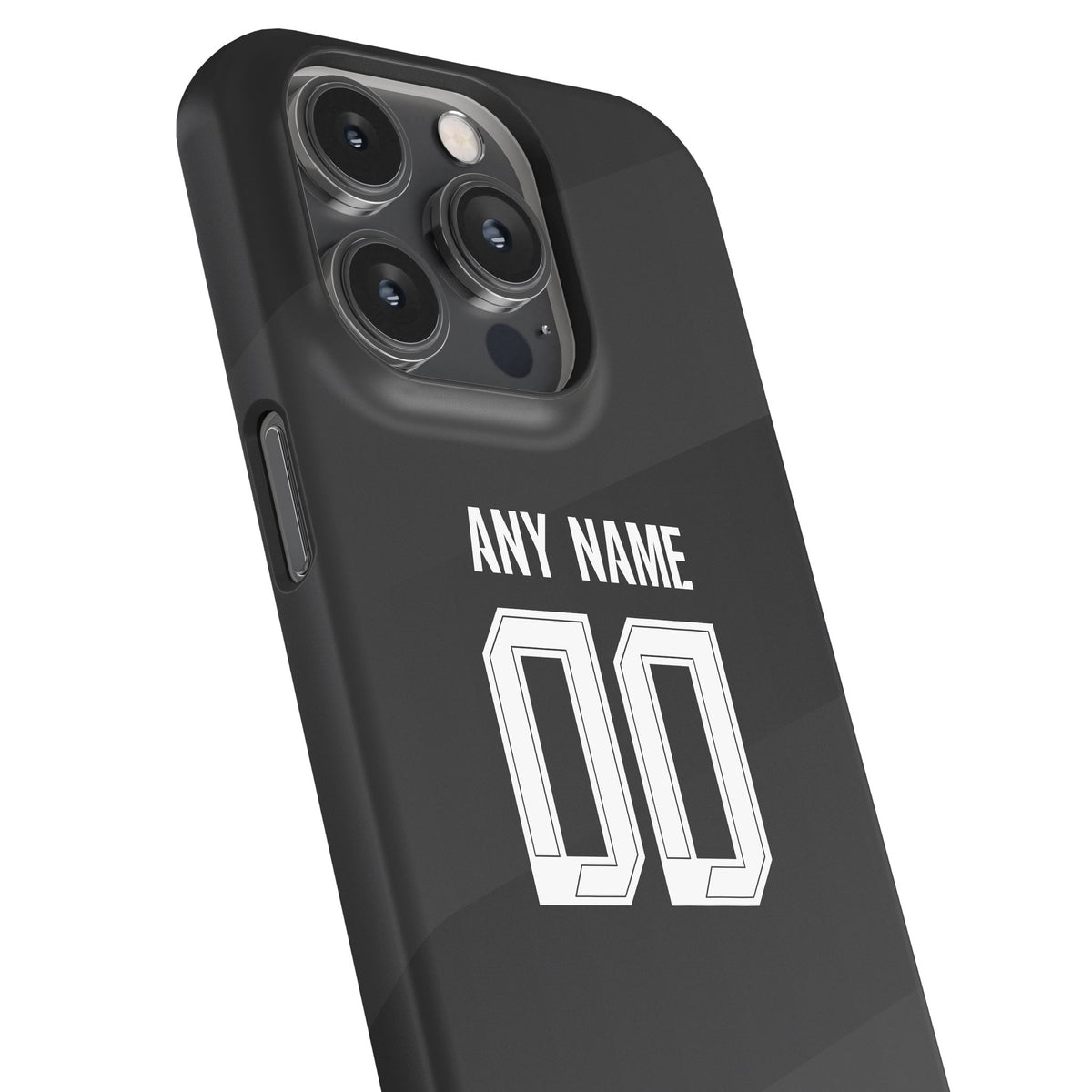 Phone case with the Borussia Dortmund 2024-25 Away football shirt design by RIPA Football