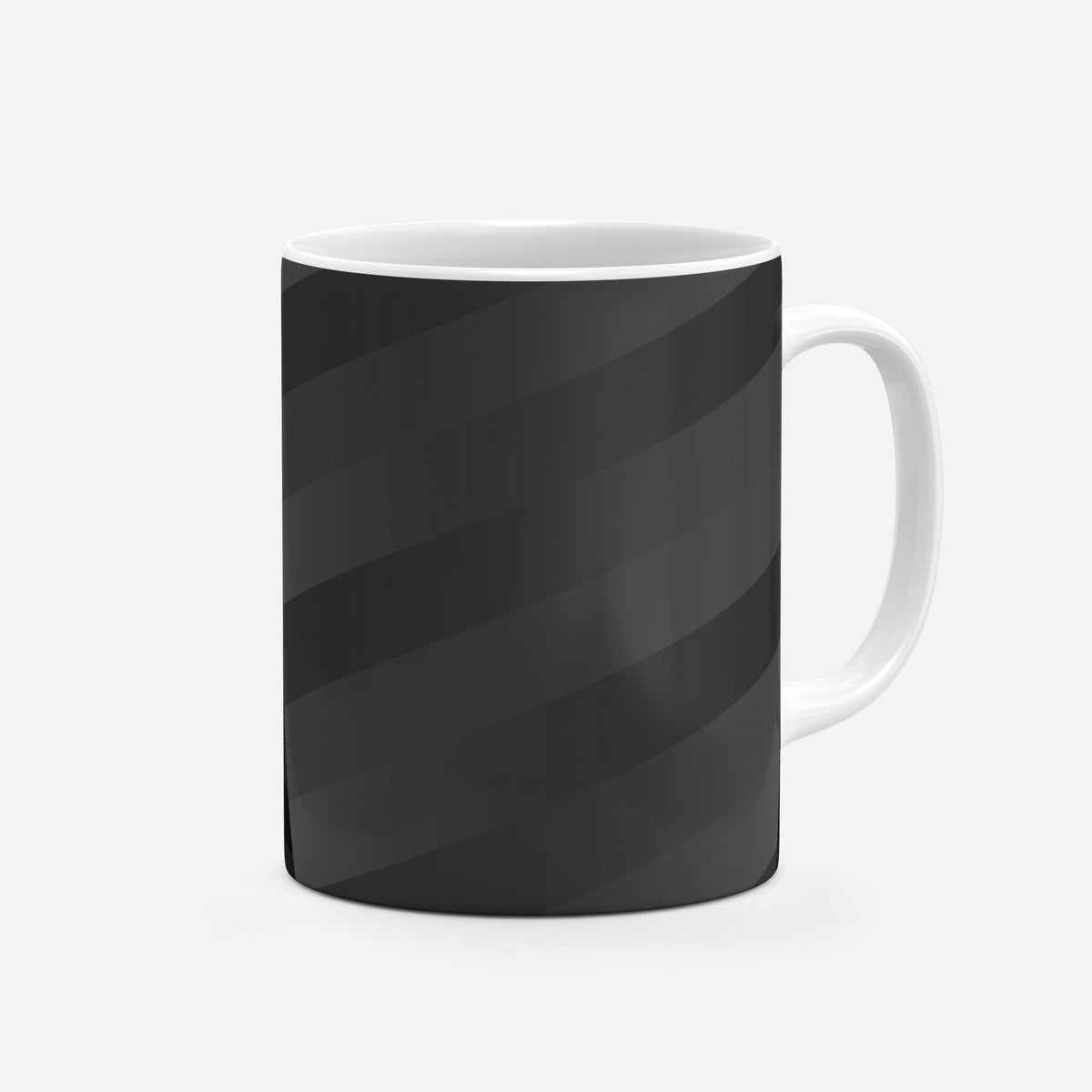 Mug with the Borussia Dortmund 2024-25 Away football shirt design by RIPA Football