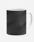 Mug with the Borussia Dortmund 2024-25 Away football shirt design by RIPA Football