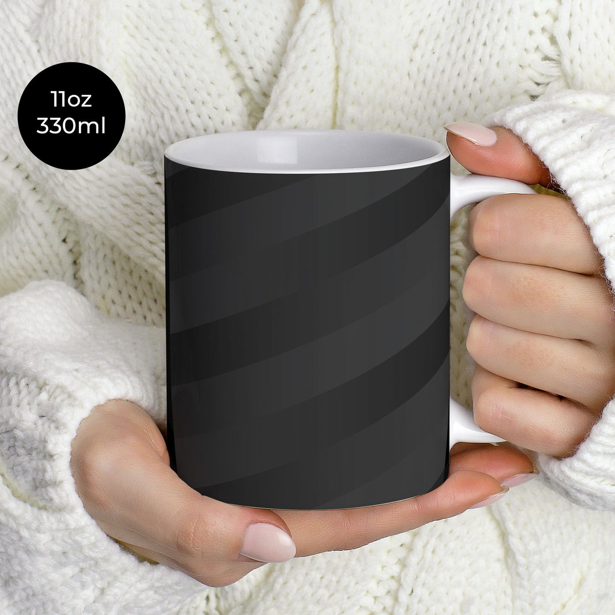 Mug with the Borussia Dortmund 2024-25 Away football shirt design by RIPA Football