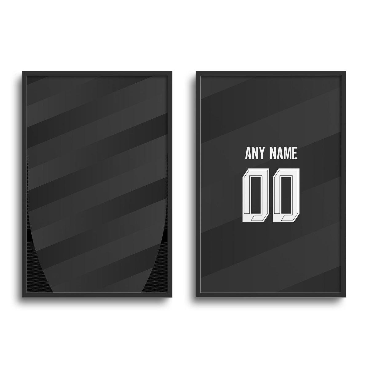 Print with the Borussia Dortmund 2024-25 Away football shirt design by RIPA Football