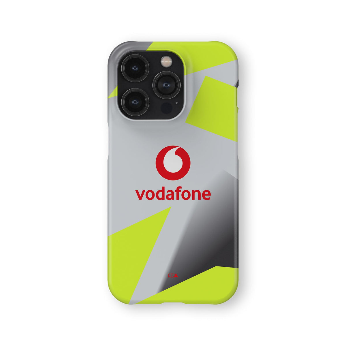 Phone case with the Borussia Dortmund 2025-26 Away football shirt design by RIPA Football