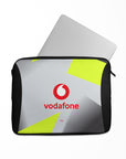 Laptop sleeve with the Borussia Dortmund 2025-26 Away football shirt design by RIPA Football