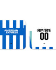 Coaster with the Brighton 2025-26 Home football shirt design by RIPA Football