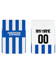 iPad case with the Brighton 2025-26 Home football shirt design by RIPA Football