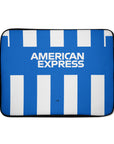 Laptop sleeve with the Brighton 2025-26 Home football shirt design by RIPA Football