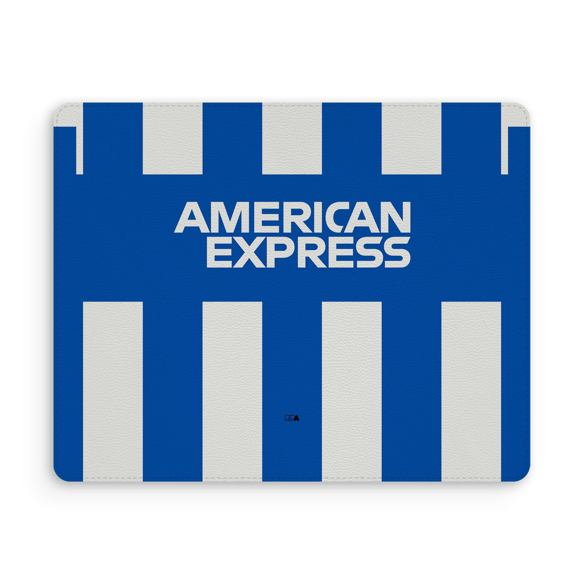 Mouse pad with the Brighton 2025-26 Home football shirt design by RIPA Football