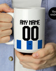 Mug with the Brighton 2025-26 Home football shirt design by RIPA Football