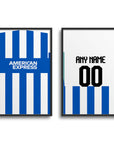 Print with the Brighton 2025-26 Home football shirt design by RIPA Football