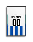 Print with the Brighton 2025-26 Home football shirt design by RIPA Football