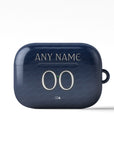 AirPods case with the Celta Vigo 2025-26 Away football shirt design by RIPA Football