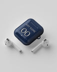 AirPods case with the Celta Vigo 2025-26 Away football shirt design by RIPA Football