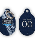 AirTag holder with the Celta Vigo 2025-26 Away football shirt design by RIPA Football