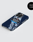 Phone case with the Celta Vigo 2025-26 Away football shirt design by RIPA Football