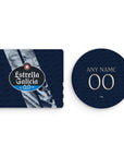 Mouse pad with the Celta Vigo 2025-26 Away football shirt design by RIPA Football