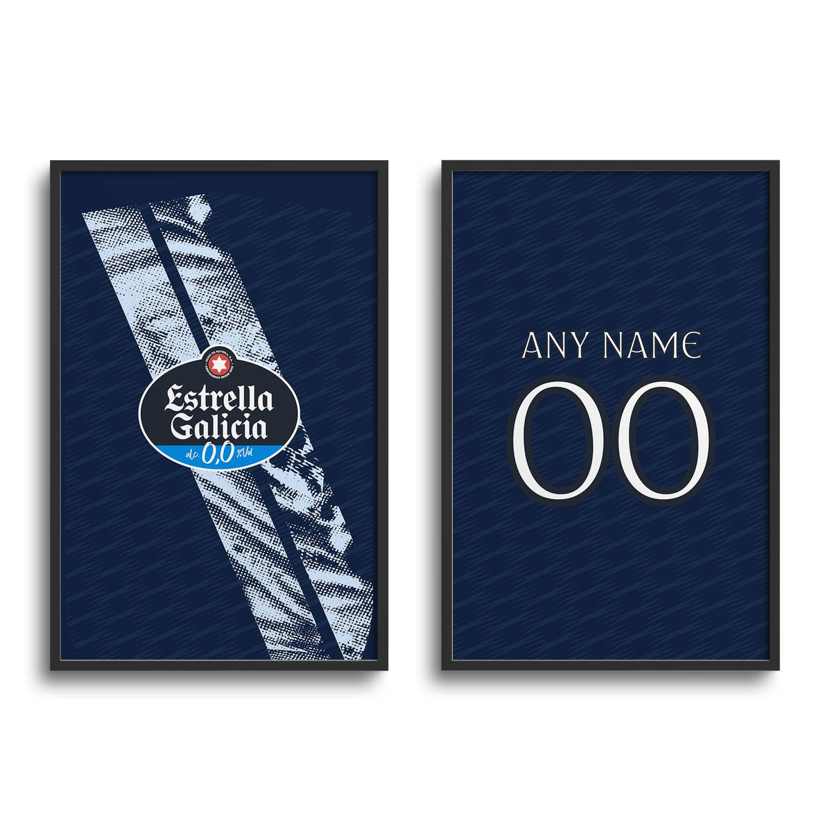 Print with the Celta Vigo 2025-26 Away football shirt design by RIPA Football