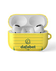 AirPods case with the Celtic 2024-25 Away football shirt design by RIPA Football