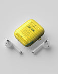 AirPods case with the Celtic 2024-25 Away football shirt design by RIPA Football