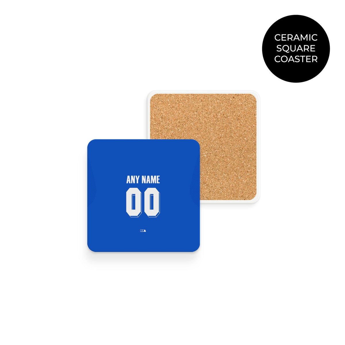Coaster with the Chelsea 2011-12 Home football shirt design by RIPA Football